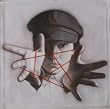 Hand painted Chinese Contemporary Art Oil Painting - cynical realism, Cat's Cradle Red Star