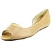 Nine West Women's Bachloret Ballet Flat, Natural Leather