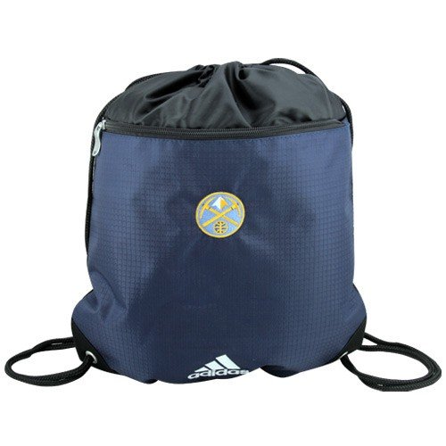 NBA adidas Denver Nuggets Navy Blue NBA Logo Gym Sack