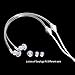 Anti-Radiation Binaural Earphones,KUCIPA YOOBOO Universal 3.5mm Noise Cancelling Air Tube Acoustic Patent Stereo Earbuds Headphones with Microphone