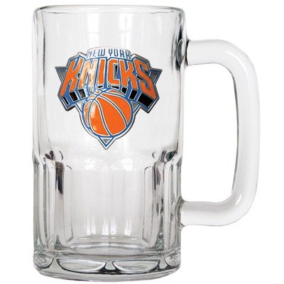 NBA New York Knicks 20-Ounce Root Beer Style Mug - Primary Logo