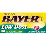 Bayer Low Dose 81mg Aspirin Tablets - 400 Count