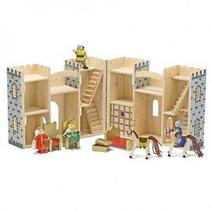 41nJ2t6knVL Melissa & Doug Fold and Go Wooden Castle