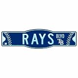 MLB Tampa Bay Rays 4.5-by-17 Sign