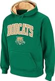 Ohio Bobcats Arched Tackle Twill Hooded Sweatshirt