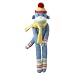 Murphy the Sock Monkey - Small Blue Stuffed Animal
