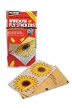 Pest-Stop Window Fly Stickers (4-Pack) Kitchen & Housewares