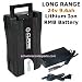 24 Volt RMB Lithium Ion (LiFePO4) LONG RANGE 9.6Ah Battery Pack & Charger Included for Currie, Ezip & Izip Electric Bicycles