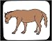 Mouse Pad with domestic, Asia, India, animal, mule