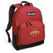 ISU Cyclones Backpack Red Iowa State University for Travel or School Bags - Best Unique Gifts For Boys, Girls, Adults, College Students, Men or Ladies