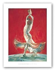 Flowing Dress by Fletcher Sibthorpe 26.5"x19.25" Art Print Poster