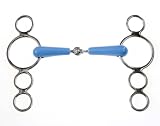 Korsteel Flexi Flavored Jointed Dutch Gag 3 Ring Bit