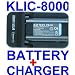 NEEWER® Wall Charger + Klic-8000 Replacement Battery for Kodak Z1485 IS, Z612, Z712 IS & MORE!