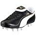 Puma Esito XL i FG Jr 101607 01, Unisex - Kinder Sportschuhe - Fußball, schwarz, (black-white-team gold 01), EU 38, (US 6), (UK 5)
