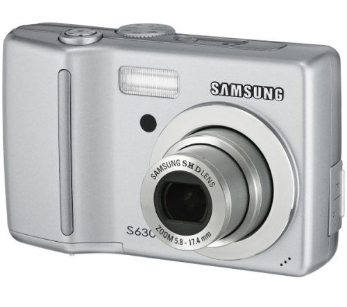 Childrens Toyshop   : Samsung S630 Digital Camera - Silver (6.0MP, 3x Optical Zoom) 2.5" LCD
