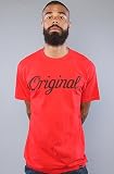 KR3W The Original G Tee in Red & Black,T-shirts for Men