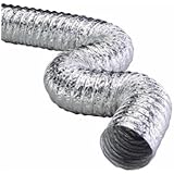 AF450/FLO450 4" 2-ply Aluminum Flex Ducting (50')