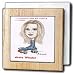 Londons Times Funny Panel Hollywood Cartoons - Kate Winslet - Tile Napkin Holders