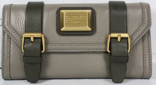 Marc by Marc Jacobs Saddlery Continental Wallet Putty