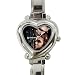 Heart Italian Charm Watch of Twilight Edward Cullen and Bella Swan Looking Glamorous