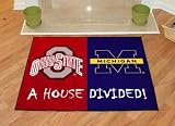 Ohio State - Michigan House Divided All Star Floor Mat