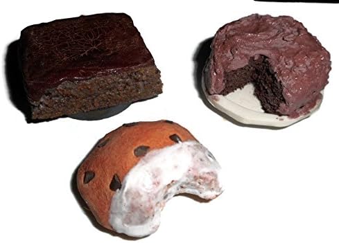 Set of Three Magnets Chocolate Fake Food Magnets