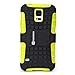 Cush Cases Heavy Duty Rugged Cover Case for Samsung Galaxy S5 Smart Phone - GREEN (This case will NOT fit S5 Active)