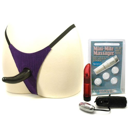 Fetish Fantasy Series Vibrating Strap-On For Him Adult Sex Toy Kit