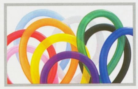 Childrens Toyshop  Spielwaren : 100 Modellierballons 260Q, Qualatex, bunt sortiert