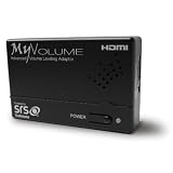 SRS Labs DCT-8S MyVolume Advanced HDMI Television Volume Leveling Adapter Featuring SRS TruVolume, Black