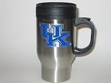 KENTUCKY WILDCATS 16 oz. Logo Stainless Steel TRAVEL MUG