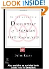 An Introductory Dictionary of Lacanian Psychoanalysis