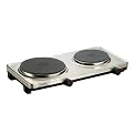 BroilKing Double Cast Iron Burner Range/Hot Plate - Silvertone
