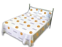 Clemson - White Sheet Set - ACC Conference