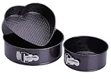 Progressive International 3 Piece Springform Pan Set