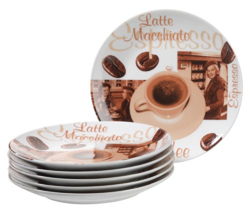 Domestic 922249 6 Dessertteller Latte Macchiato Preisvergleich