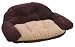 Sofa Dog Bed In Brown Microfiber Suede 24X16