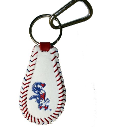 MLB Chicago White Sox Stars and Stripes Classic Baseball Keychain