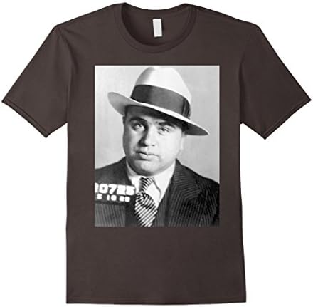 Men's Al Capone T-Shirt Large Asphalt