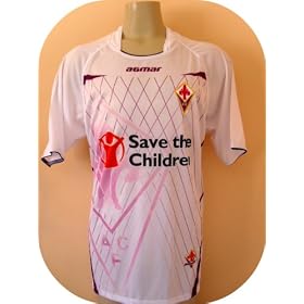 ACF Fiorentina FC Soccer Jersey Football Shirt SIZE LARGE