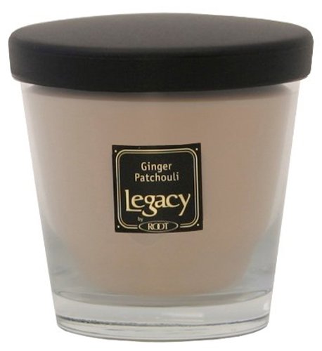 Legacy by Root Scented Veriglass Candle, Ginger Patchouli, Mini