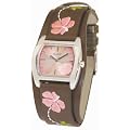 Spirit Ladies Pink and Brown Cuff Watch ASPL02