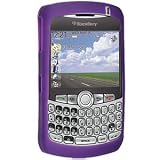 BlackBerry Curve 8310 Silicone Skin Case (Purple)