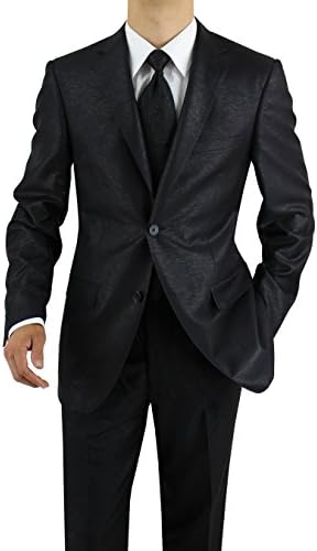 Salvatore Exte Men's 2 Button Avant Garde Formal Fashion Suit