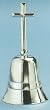 Silver Bell with Cross-#3963