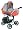 Neonato : Reverso Sport Tris - col725. Lightweight City 3 wheel Combo Stroller