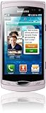 Samsung Wave II S8530 Smartphone (9,5 cm (3,7 Zoll) Display, Touchscreen, 5 Megapixel Kamera) elegant-pink