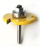 Kempston 407011 Back Cutter, 1/4-Inch Shank, 2-1/8 Cutting Diameter,  1/4-Inch Cutting Length 1/8-Inch Radius