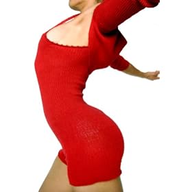 Bodysuit & Shrug: Mock Rib Camisole Short Body Suit & Matching Shrug by KD dance Makers of the Best Knit Dancewear in the World - 99% Cotton / 1% Lycra - Made In New York City