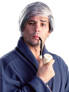 Enigma Wigs Men's Comb Over, Mixed Grey, One Size